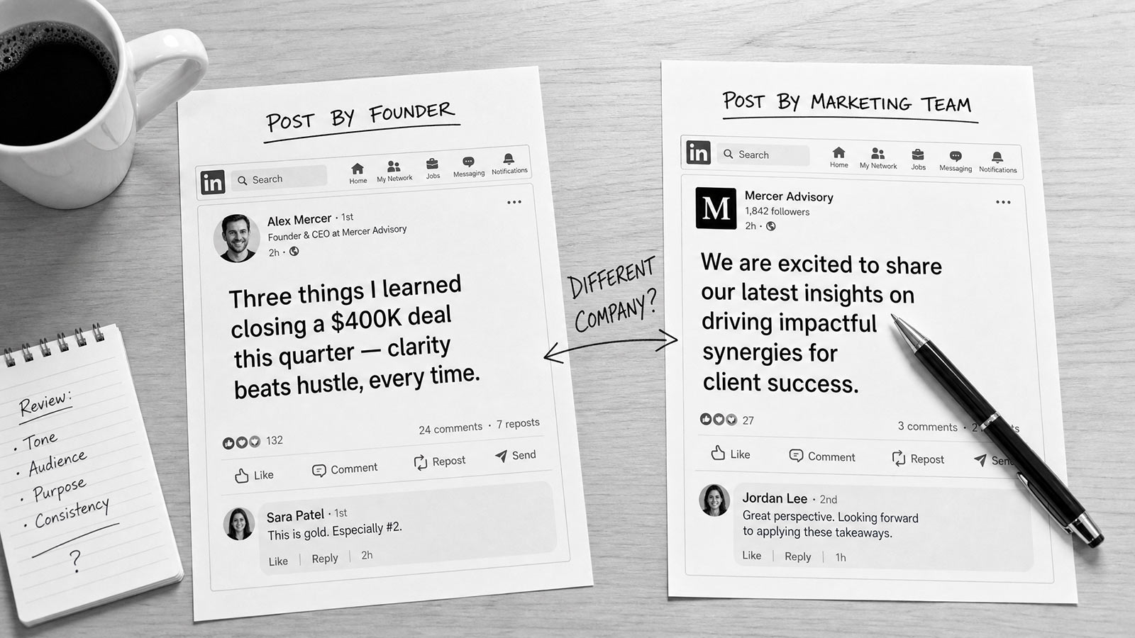 Brand infrastructure enables professional services firms to scale beyond the founder