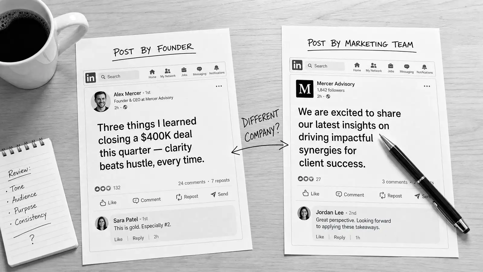 Brand infrastructure enables professional services firms to scale beyond the founder