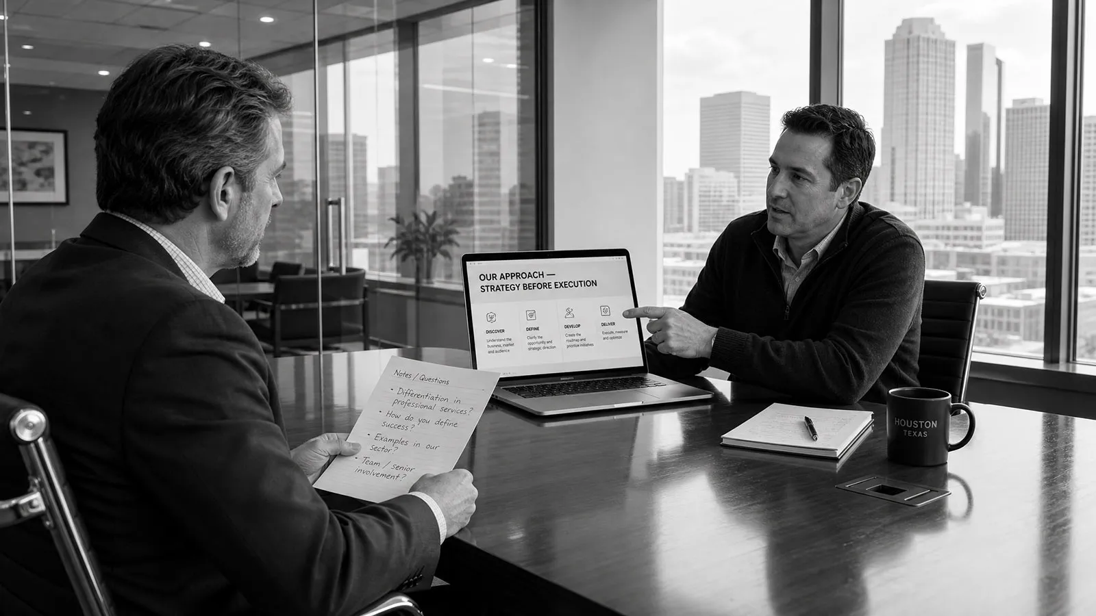 Strategic partner vs execution vendor — what to look for in a Houston brand agency