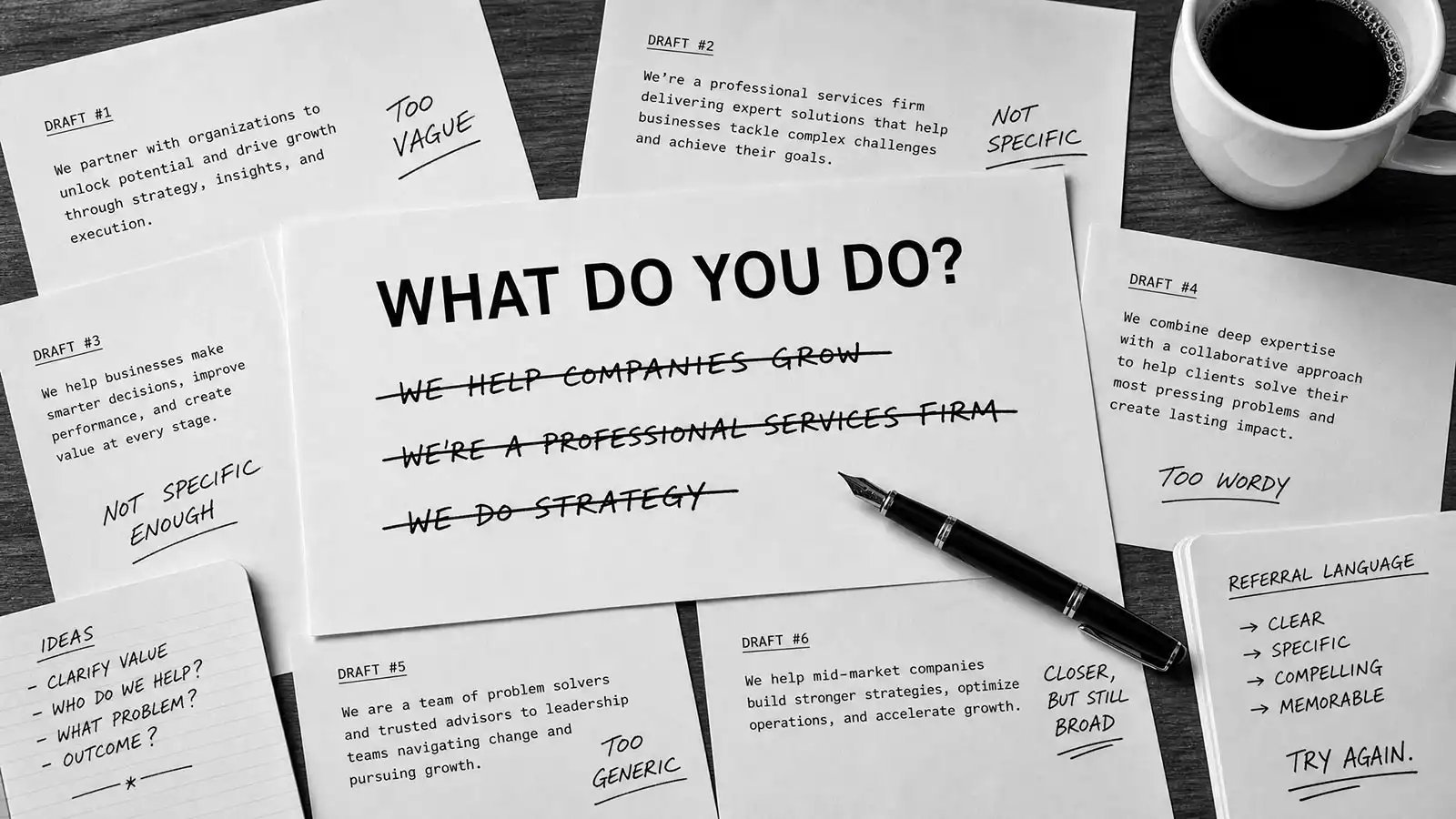 Why Your Best Clients Can't Describe What You Do — and What That's Costing You