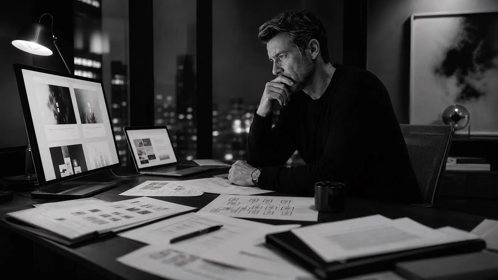 Every major client and complex decision routing to the founder — trust concentrated in one person