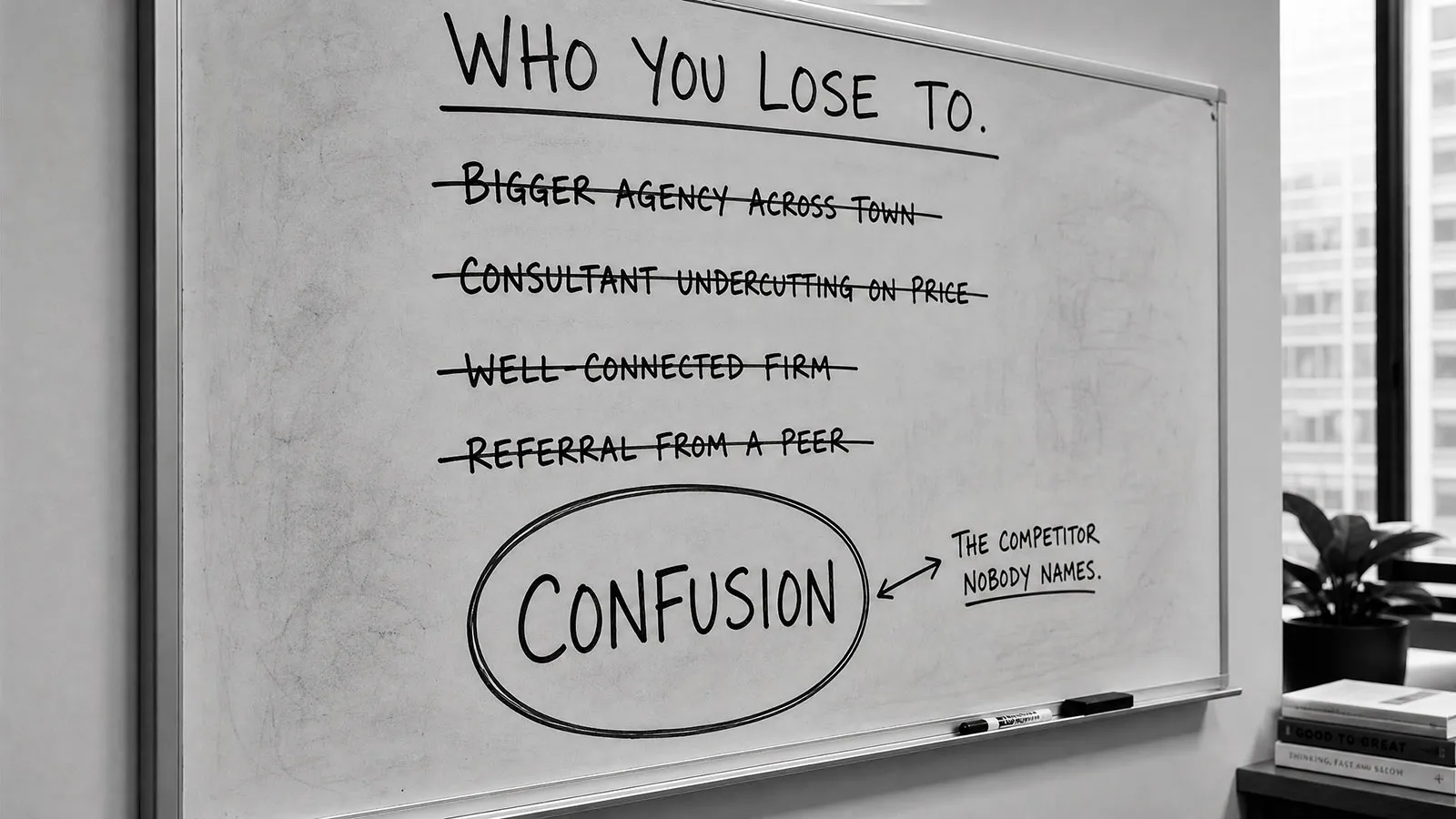 The Invisible Competitor: Why You Are Losing Deals to Your Own Brand