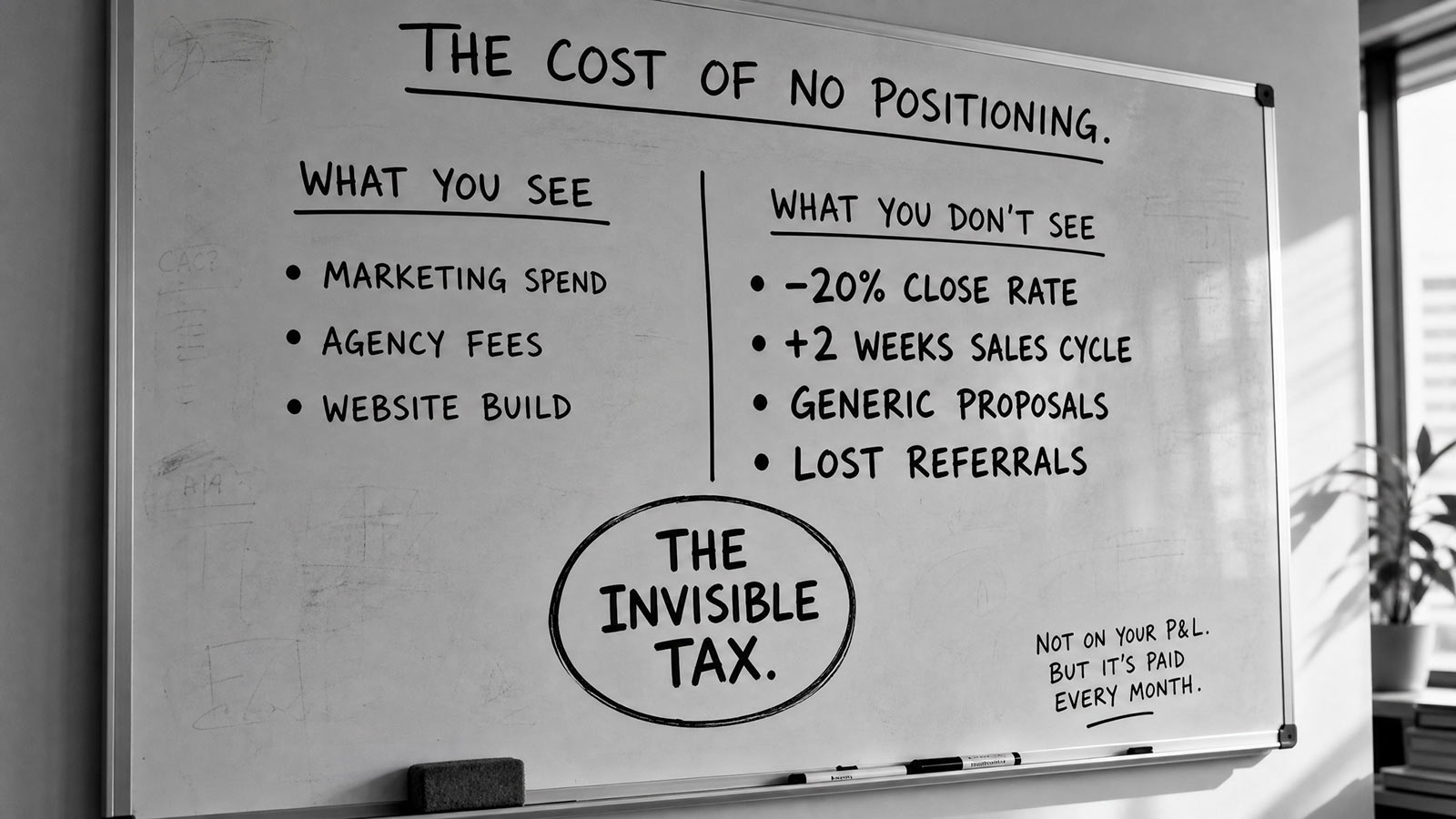ROI of brand positioning for Houston professional services firms between $500K and $5M