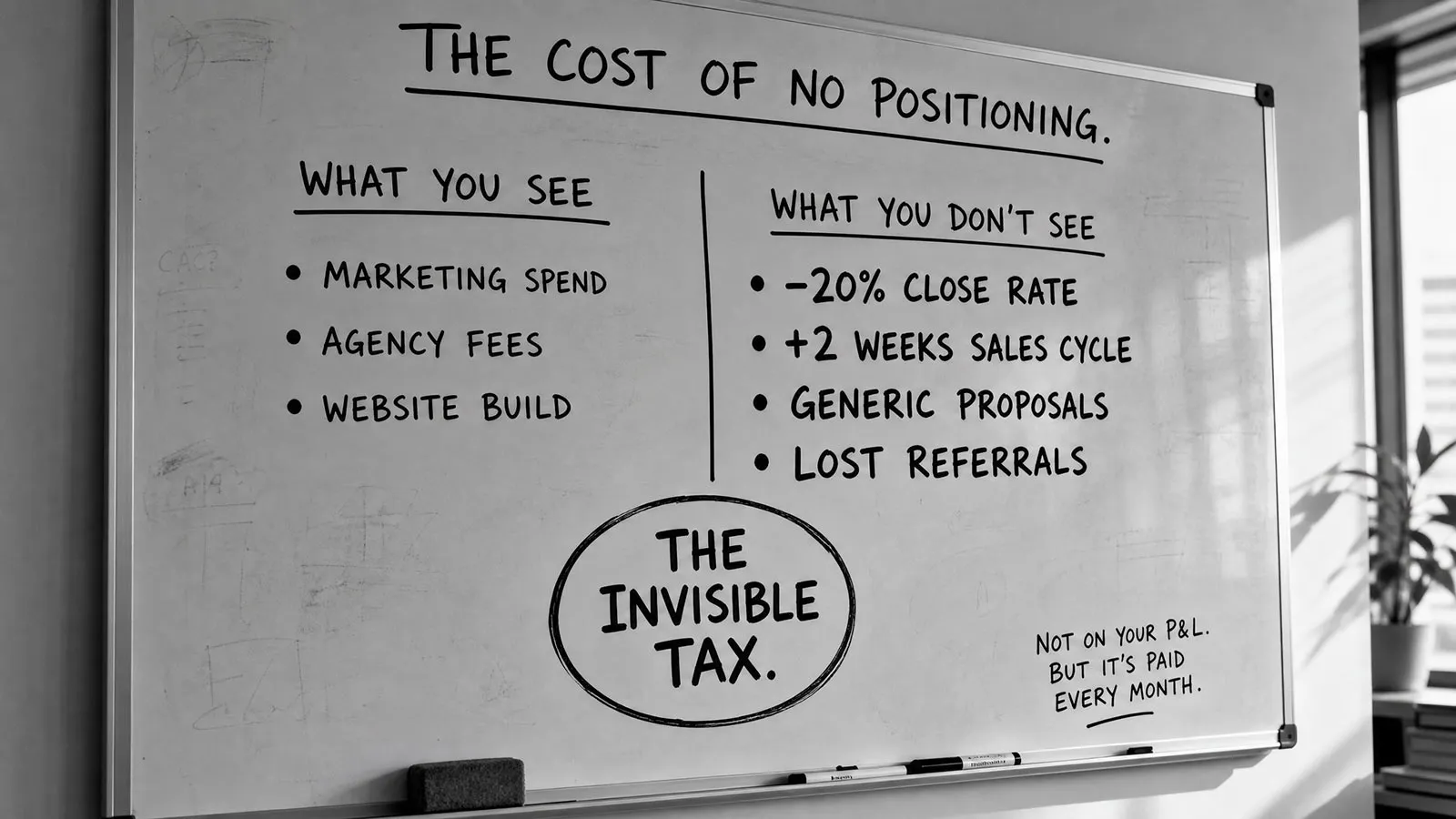ROI of brand positioning for Houston professional services firms between $1M and $10M