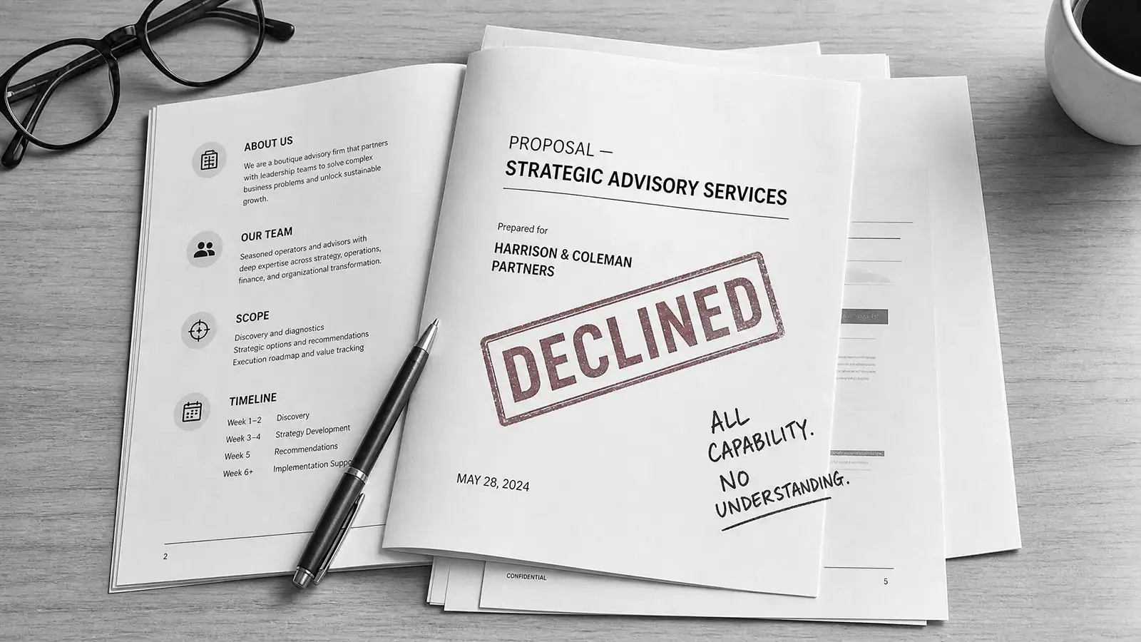 Why Your Proposal Is Losing Deals