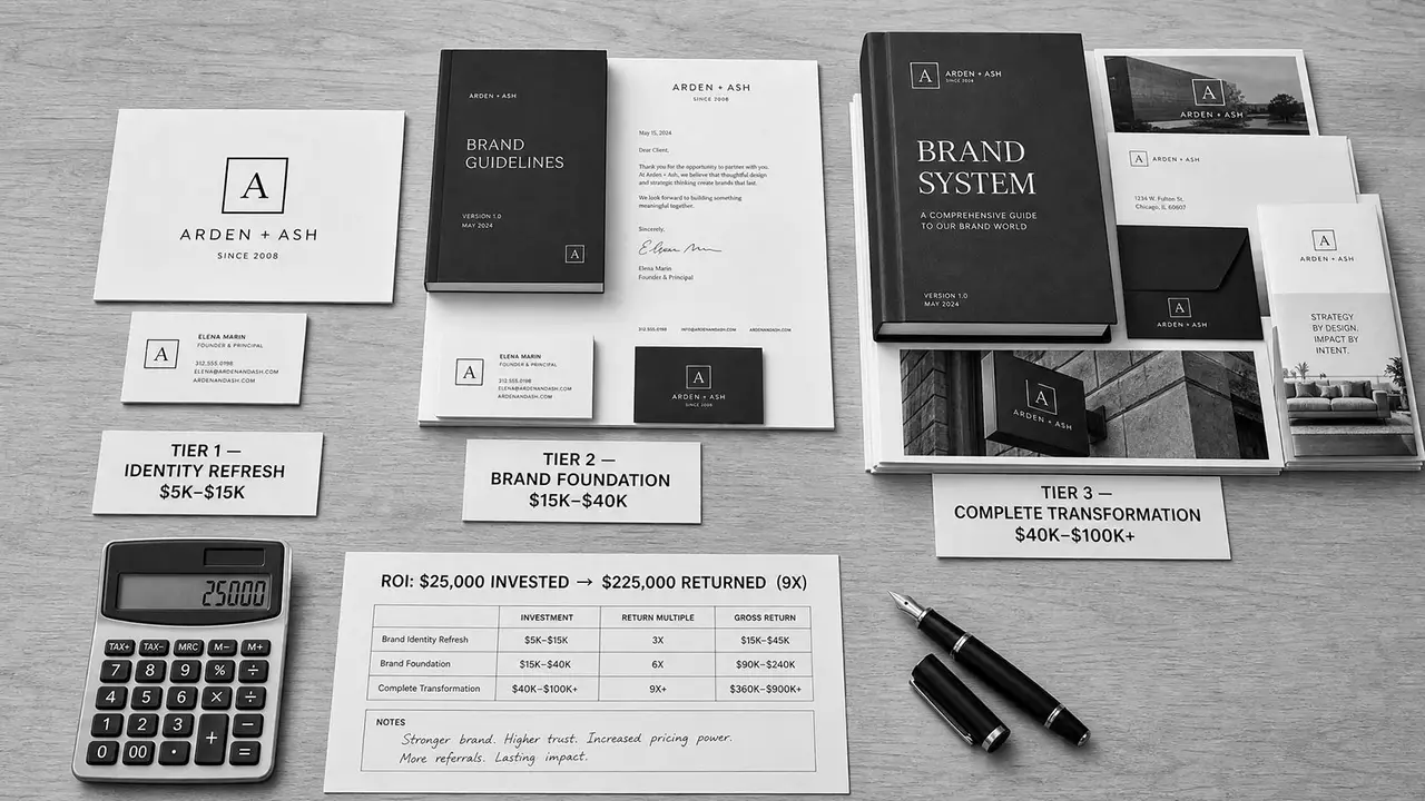 What a Rebrand Actually Costs a Houston Business — and What It Returns