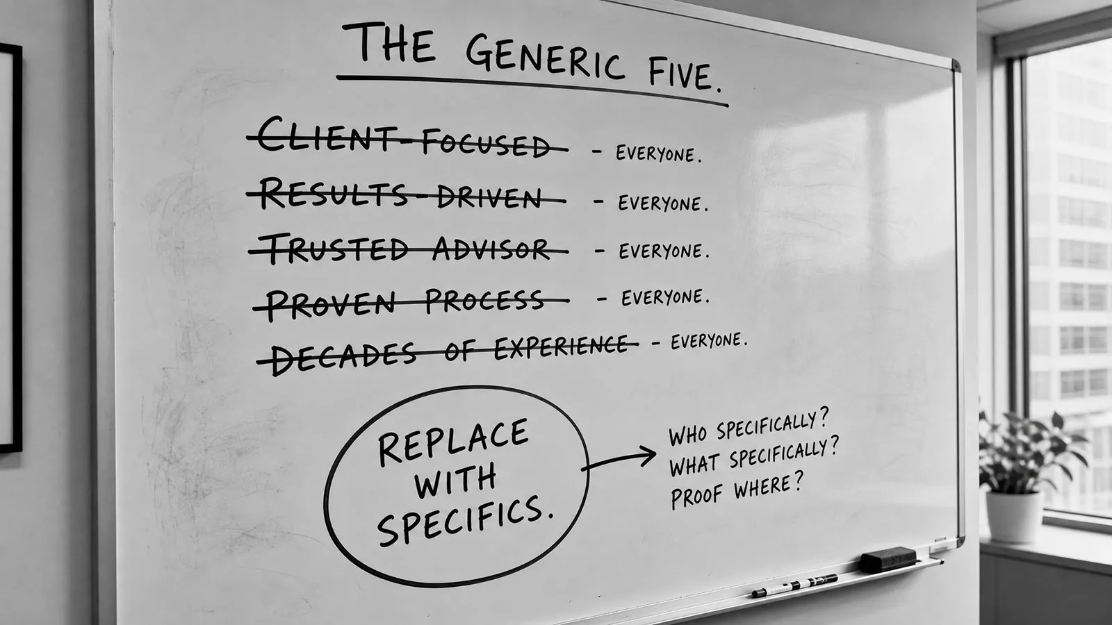 Building a differentiated brand voice for Houston professional services
