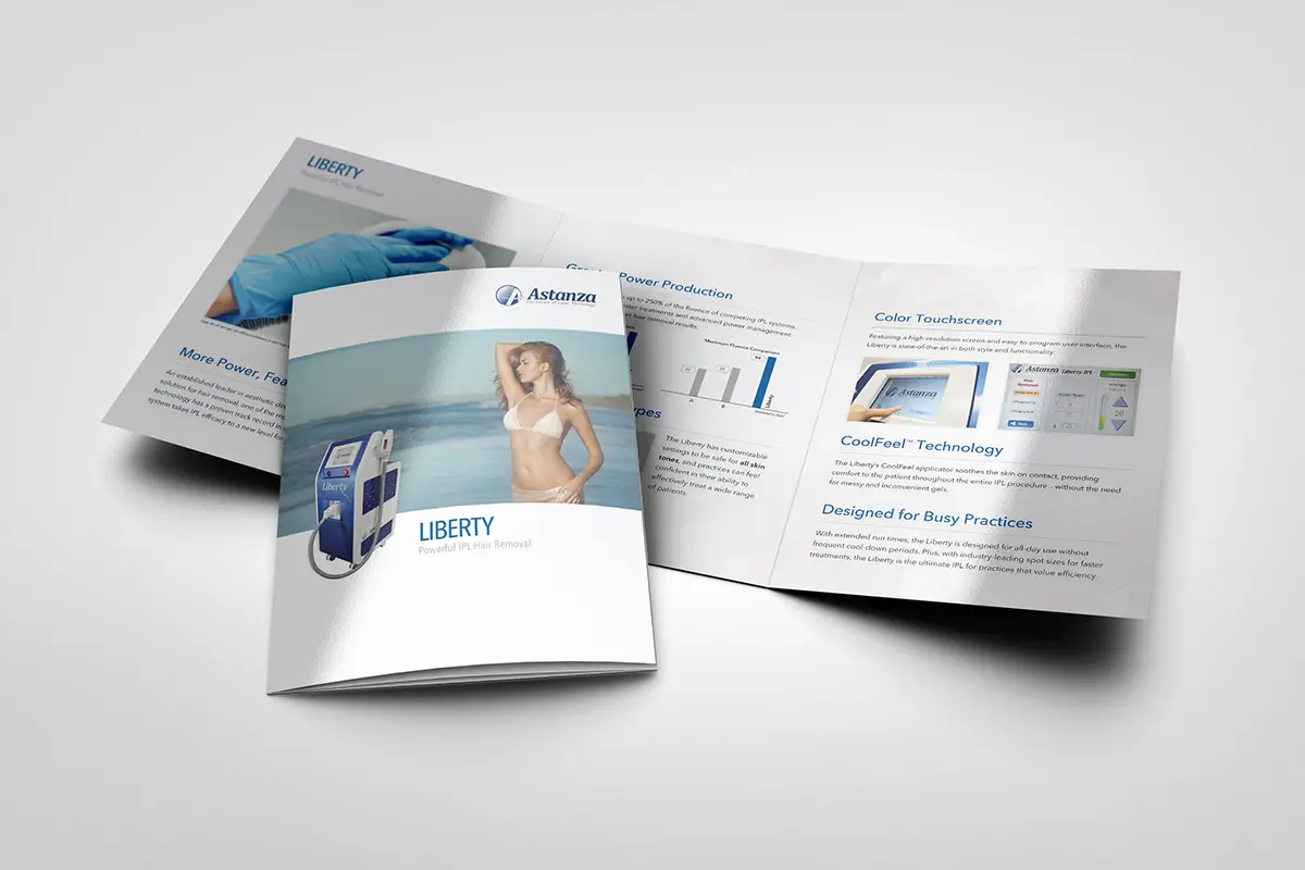 Astanza Liberty IPL brochure spread