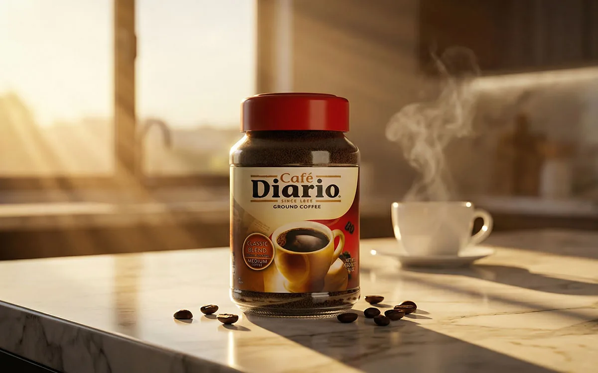 Café Diario regular blend packaging