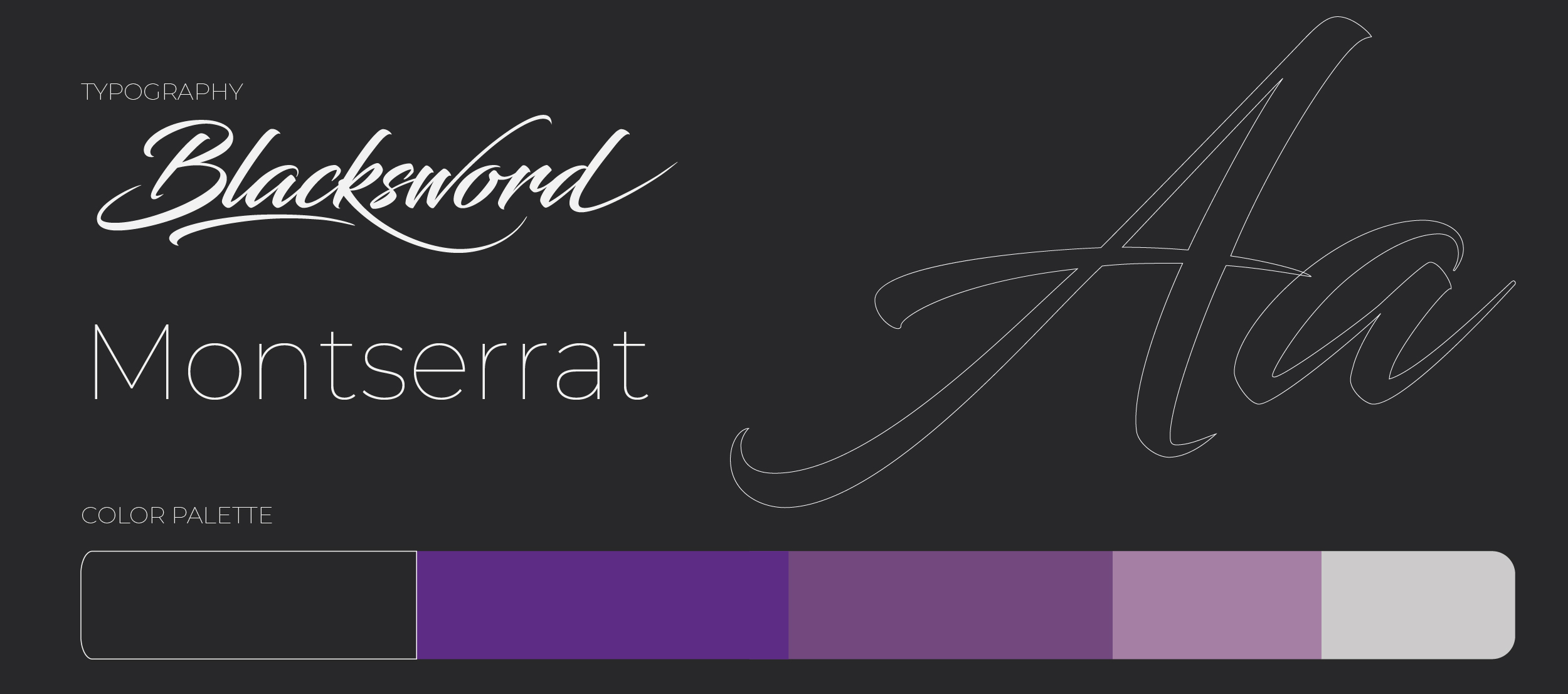 Enfusia typography and color system