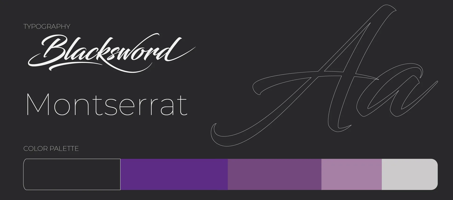 Enfusia typography and color system