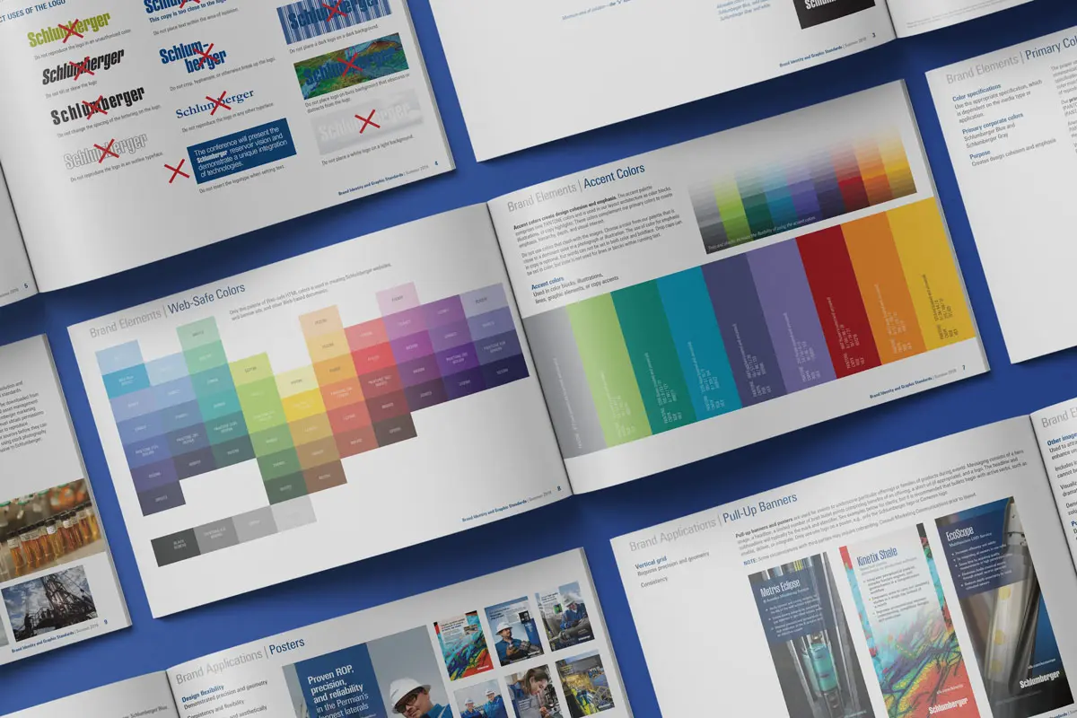 SLB brand guidelines detail