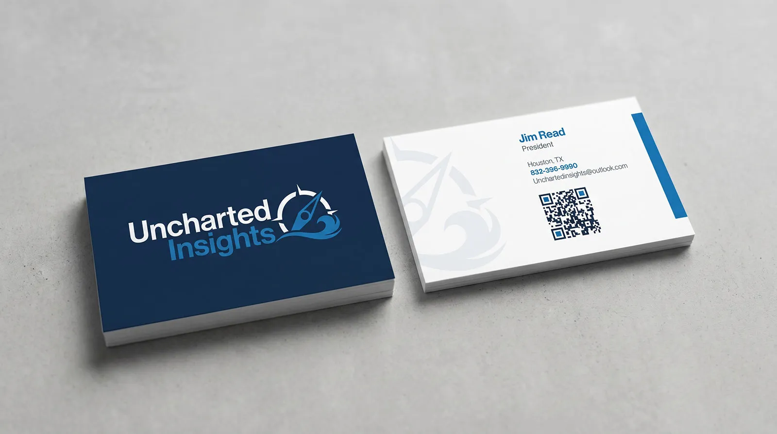 Uncharted Insights business card