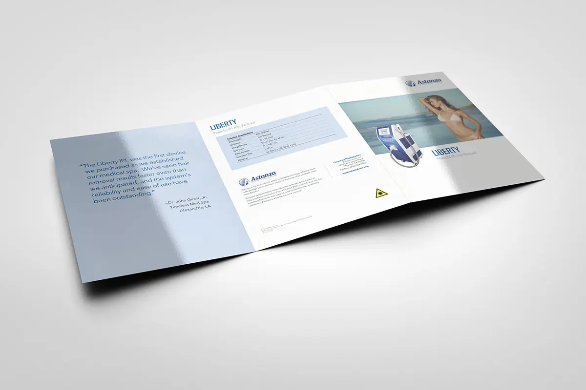 Astanza Liberty IPL brochure detail