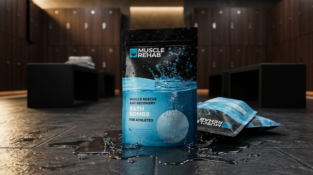 Muscle Rehab packaging two-pack