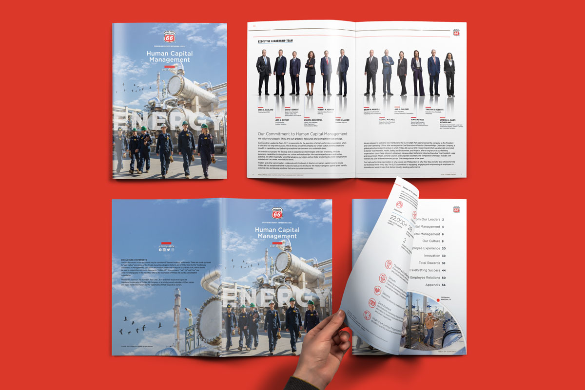 Phillips 66 Human Capital report creative